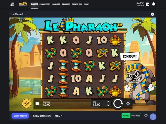 mBit Casino Képernyőkép 3